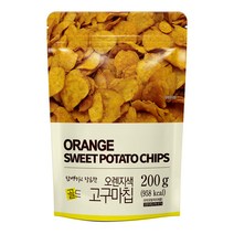더팜스 오렌지색 고구마칩 200g, 1개