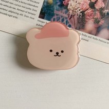 귀여운그립톡 귀여운 투명 그립톡 스탠드 브래킷 톡 홀더 핑거링, 분모 곰팡이