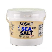 쏘솔트 가는 소금 5kg Sea Salt, 3개