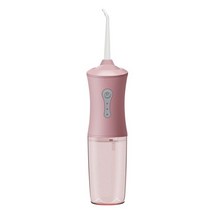 워터칫솔 치아 구강 세정기 강력한 치과 워터 제트 flosser 입 세탁기 치아 미백 치과 청소 건강을위한 휴대용 구강 irrigator, 분홍