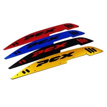 PCX 2021 ABS CBS 신형 모델 전용 바이커스 CNC 튜닝 발판, 블루