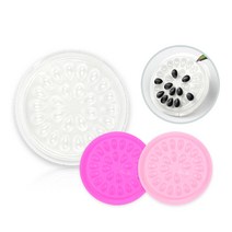 뷰티하이 물방울 글루파레트(26구) 낱개1개 색상랜덤 / 속눈썹 연장 글루 팔레트 반영구화장재료