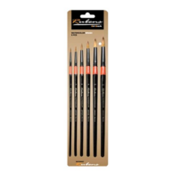 루벤스 720R 수채화 환 붓 6 pcs, 6세트
