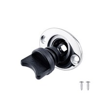 범용 보트 Transom 25mm 1 quot선체 배수 플매트 카펫 러그 구멍 마개 소켓 나사 해양 요트 카약 딩기 카누 Accessorie, [01] Orange Gasket
