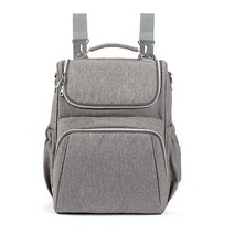 BAGnBAGs 숄더 겸용 맘백팩 MB-160, 그레이