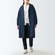 무인양품 MUJI 남녀공용 워싱 옥스포드 숍 코트 ACK01ZZZ