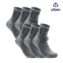 지벤 양말 6켤레 등산 골프 쿠션양말 스포츠양말 안전화 양말