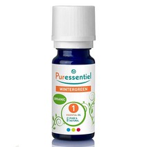Puressentiel 윈터그린 에센셜 오일 아로마테라피 완화 진정 효과 - 100% 순수 유기농 및 천연 - 치료 등급 프리미엄 및 인증 품질 - 프랑스산 - 8.9g(0, 0.3 Fl Oz_Wintergreen