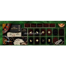 카드게임 아컴호러 플레이매트 아딱 보드게임 개인매트 AHLCG playmat, 프로게이머 옐로 30x35