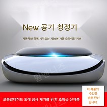 미니 무선 차량용 공기 청정기 오토 실내 usb 살균기 침실 충전 겸용 정화기 필터식 소형, 01.[블랙] 자동형