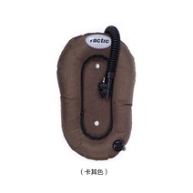 백플레이트 부력조절기 다이빙, 46.카키색 옷감+검은 탄소 섬유판
