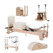 홈필라테스기구 필라테스 바렐 체어 스트레칭의자, 오크 콤비체어