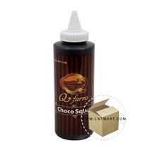 큐팜스 초콜릿 토핑소스 520g 1박스(15개), 단품