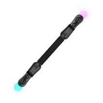VR PSVR 핸들 컨트롤러 게임 스틱 바 1 개 비트 세이버 게임용 PSVR세이버, 한개옵션1, 한개옵션0