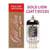 ECC81 골드 라이온 진공관 교체 공장 테스트 완료 DIY 튜브 앰프 12AT7 B739 6201, 01 1PCS