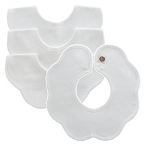 바니블라썸 밀크무지 롤링 턱받이, 4개