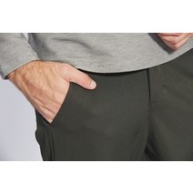 Z3JC 남성 슬림핏 세미스판 캐주얼 정장바지