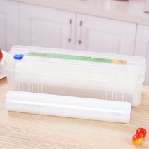 랩커팅기 랩칼 종이호일 업소용랩 랩포장기 쿠킹호일 주방 스토리지 가정용 집착 필름 커팅 박스 알루미늄, 한개옵션1