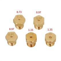 엔진 쿨링 천연 LPG 가스 제트 버너 호브 인젝터 프로판 노즐 변환 키트 M6 075 73 97 115 135 사이즈, 3.E, 1개