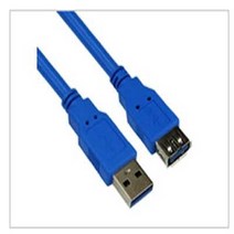 트레이드몰▶K USB3.0 연장 AM AF 케이블 1M 블루 컴퓨터용품 USB PC USB젠더 PC주변◀트레이드몰, ◀트레이드몰▶