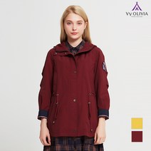 [올리비아로렌(공식)] 화사한 후드 숏기장 점퍼_VVCCLVF8111