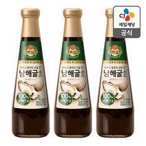 백설 남해굴소스, 500g, 3개