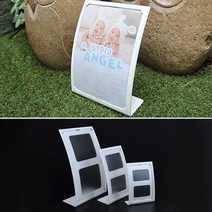 카페 마트 매장 쇼케이스 숫자 가격표 메뉴판 꽂이 DD, 사이즈