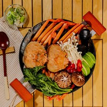 얼큰한 국내산 홍게 해물탕 밀키트 1kg, 1팩