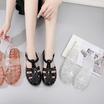 여성 비오는날 젤리샌들 장마철 샌들 신발 슈즈