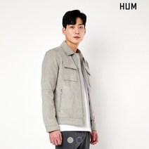 흄 남 스웨이드 집엎 트러커 FHOSCUV142M