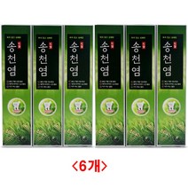 (디앤티) 소금치약 잇몸치약 솔잎치약 개운한치약 3개입x2개