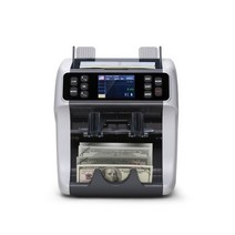 지폐교환기 현금세는기계 휴대용계수기 1 1 포켓 다중 통화 혼합 지폐 분류기 은행 카운터 가치 기계, 하얀, CN
