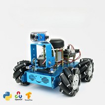 라즈베리파이 스마트카 WIFI OpenCV 비주얼 네비게이션 Python C 4B 개발키트, 라즈베리파이 로봇팔 B패키지 (4G 마더보드)