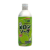산가리아 멜론소다 500ml x 6병 라무네 일본사이다