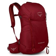 오스프리 남성 등산 배낭 30리터 경량 백팩 가방 추천 레드 블루 30L, 미스틱 레드