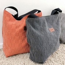 아트박스/팀앤메리 격자 누빔 숄더백