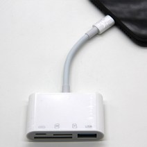 4인 1 SD TF카드 카메라 키트 라이트닝-USB 리더 어댑터 OTG 케이블 아이폰 호환 X 8 8pls 7 아이패드 에어, 한개옵션0