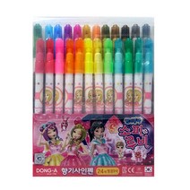 동아 24색 향기사인펜 여아용