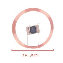 UID IC 카드 ID 재기록 가능 변경 가능한 칩 Keyfob RFID 자동 접착 코일 5pc 13.56MHZ, 5pcs