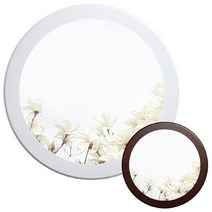 골든벨 [골든벨] 미니 인테리어 벽거울 21cm (2종), 7197 브라운