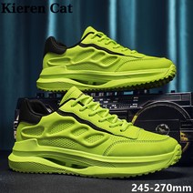 Kieren Cat®남자 신발 남자 가죽 운동화 통굽 신발 예쁜 캐주얼화 사계절 사용