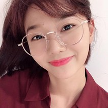 (바이원아이즈) 선미 제니 아이유 천우희 박성광 안경 디자인 라섹 라식 시력보호 메탈 동그란블루라이트 차단 안경테