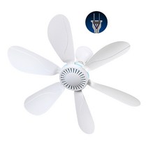 16.7 인치 AC 220V 10W 조용한 가정 기숙사 침대 매달려 팬 미니 천장 선풍기, 01 WHITE