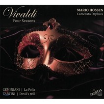 [CD] Mario Hossen 제미니아니: 라 폴리아 / 타르티니: 악마의 트릴 / 비발디: 사계 (Vivaldi: Four Seasons / Gemini...