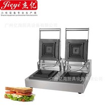 미니 업소용 와플 제빵기 Jieyi 양면 샌드위치 기계 철판 구이 격자 케이크 머핀 전기 오븐 커피 숍