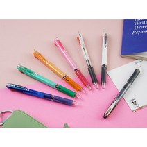 제브라 클립온 슬림 0.7mm 3색 볼펜, 화이트, 1개