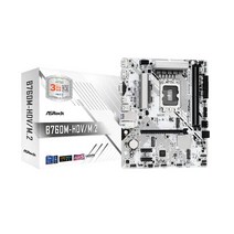 애즈락 B760M-HDV M.2 D5 메인보드 에즈윈, 1개, 선택하세요