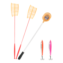 송어 산천어 얼음 낚시 2인용 세트 프리미엄 견지대 메탈 미끼, 단품