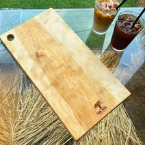 검트리 박달나무 원목 우드 도마 L