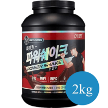 칼로바이 퍼펙트 파워쉐이크 초코맛 단백질보충제 2kg 1개, 2kg × 1개
